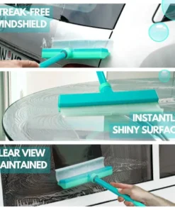 Techeaks Recyclable Silicone Window Squeegee Kit