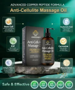 Awzlove® Luxurious Collagen & Stem Cell Anti-Cellulite Massage Oil